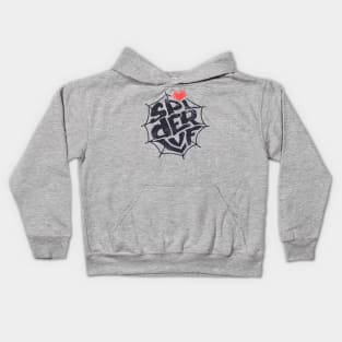 Spiderluf Logo (on Light) Kids Hoodie